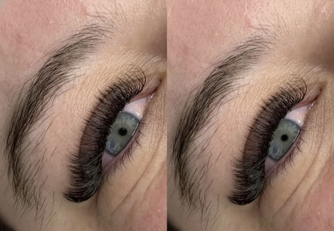 3D D Curl 0.07 Premade Lashes - Black Trays