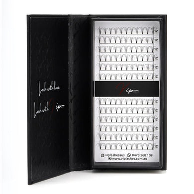 Flat Extension Matte .15 D Curl 12 Row Tray