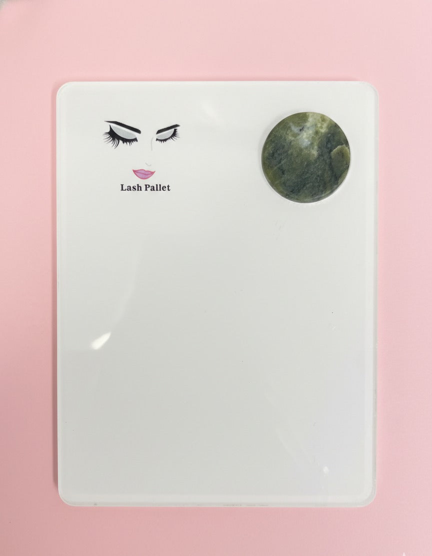 Lash Tile with Jade Stone