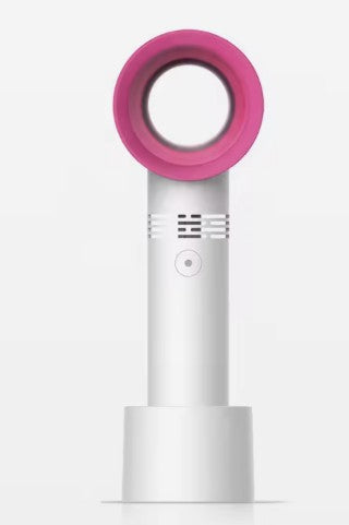 Cordless Ultra Eyelash Fan Pink/Silver