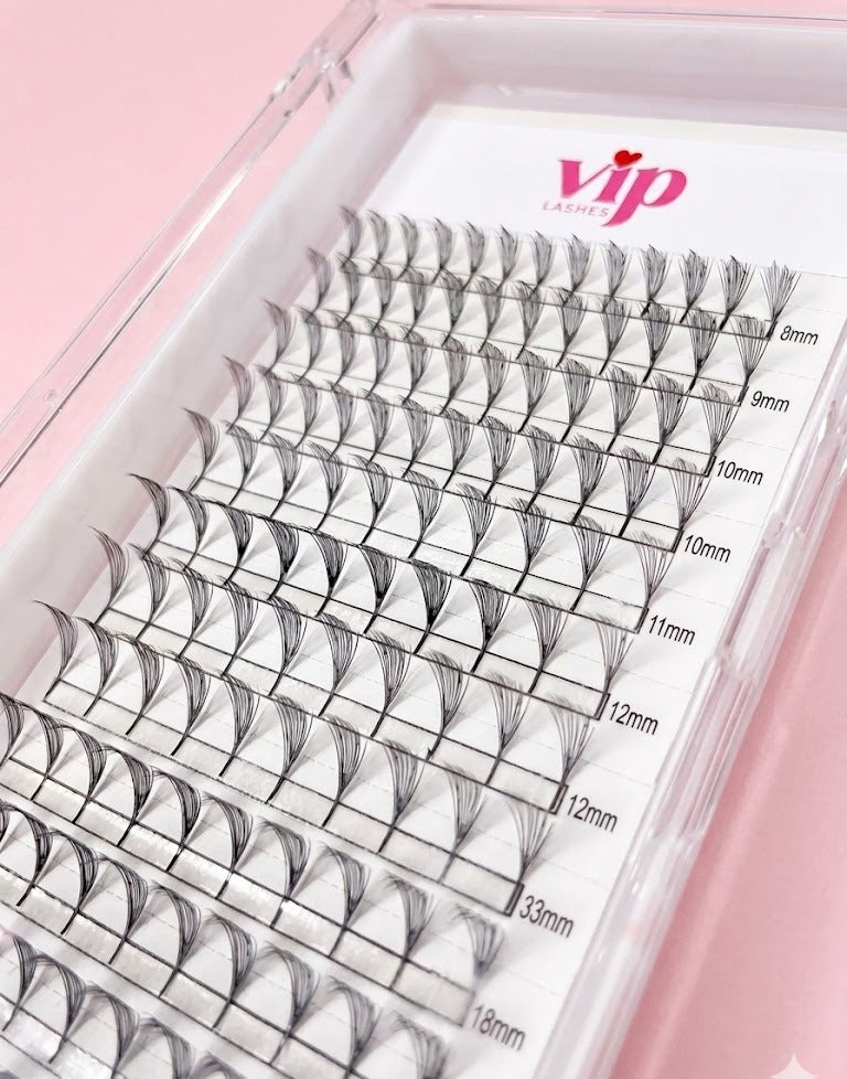 Printed Anime Feather Spike Lashes