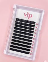 Load image into Gallery viewer, Classics / Flat Extension Matte 0.07 D Curl 12 Row Tray - Plastic Trays
