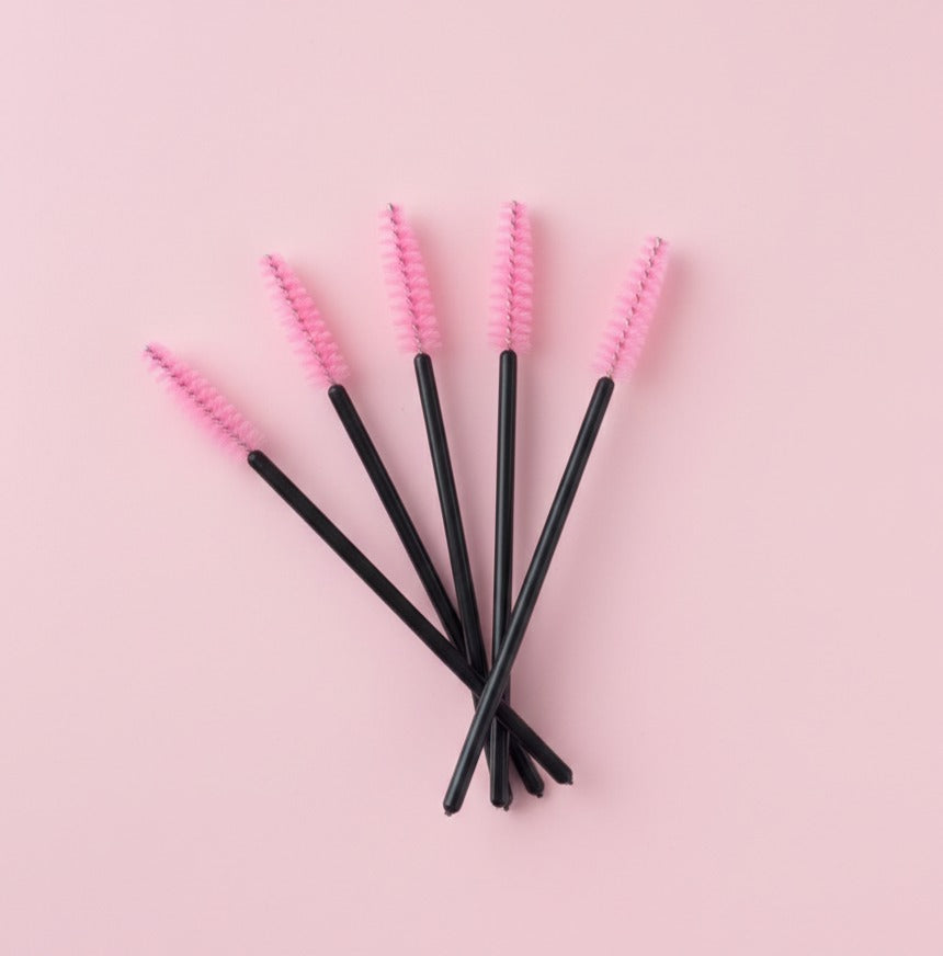 Mascara Wands Black/Pink (50)