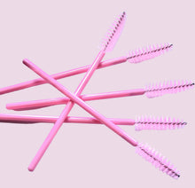 Load image into Gallery viewer, Mascara Wands 50pk Pink