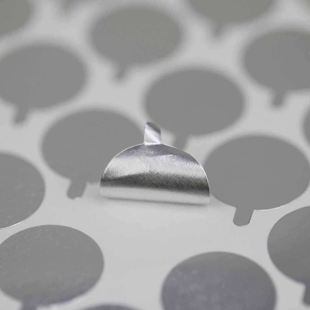Glue Disposable Foil Stickers
