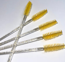 Load image into Gallery viewer, Mascara Wands Yellow Sparkle (50)